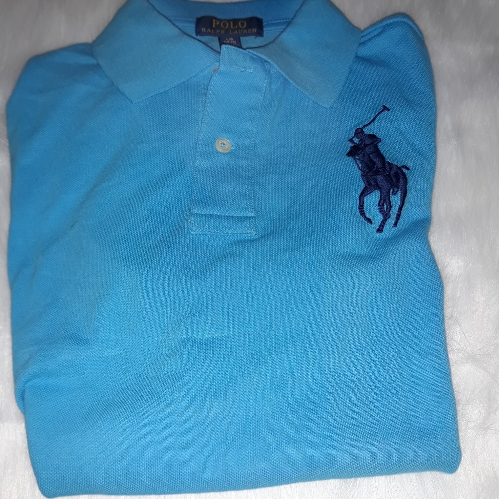 Ralph Lauren boy polo shirt.